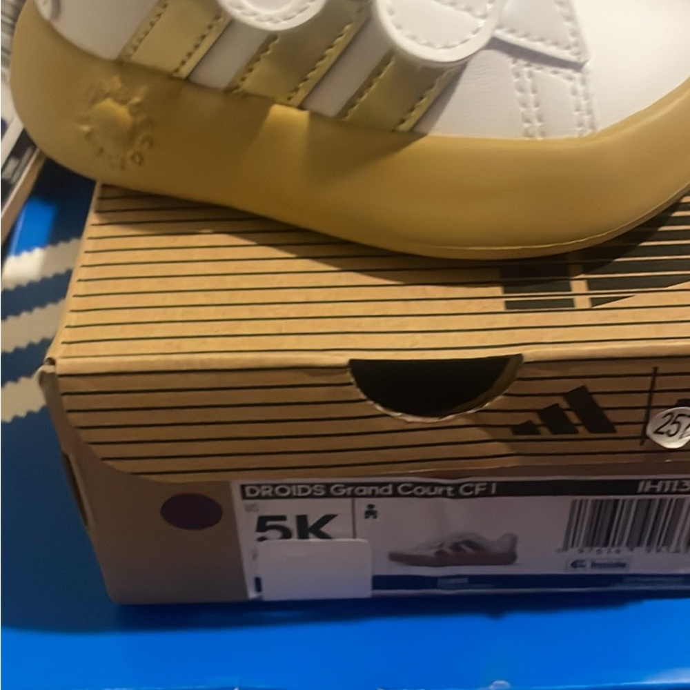 Adidas White and Gold StarWars edition Sneakers